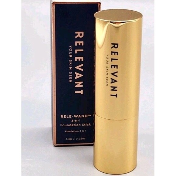 Relevant Rele-Wand Foundation Stick 3-N-1 Inspire 23 Your Skin Seen 0.22 oz - Picture 6 of 6